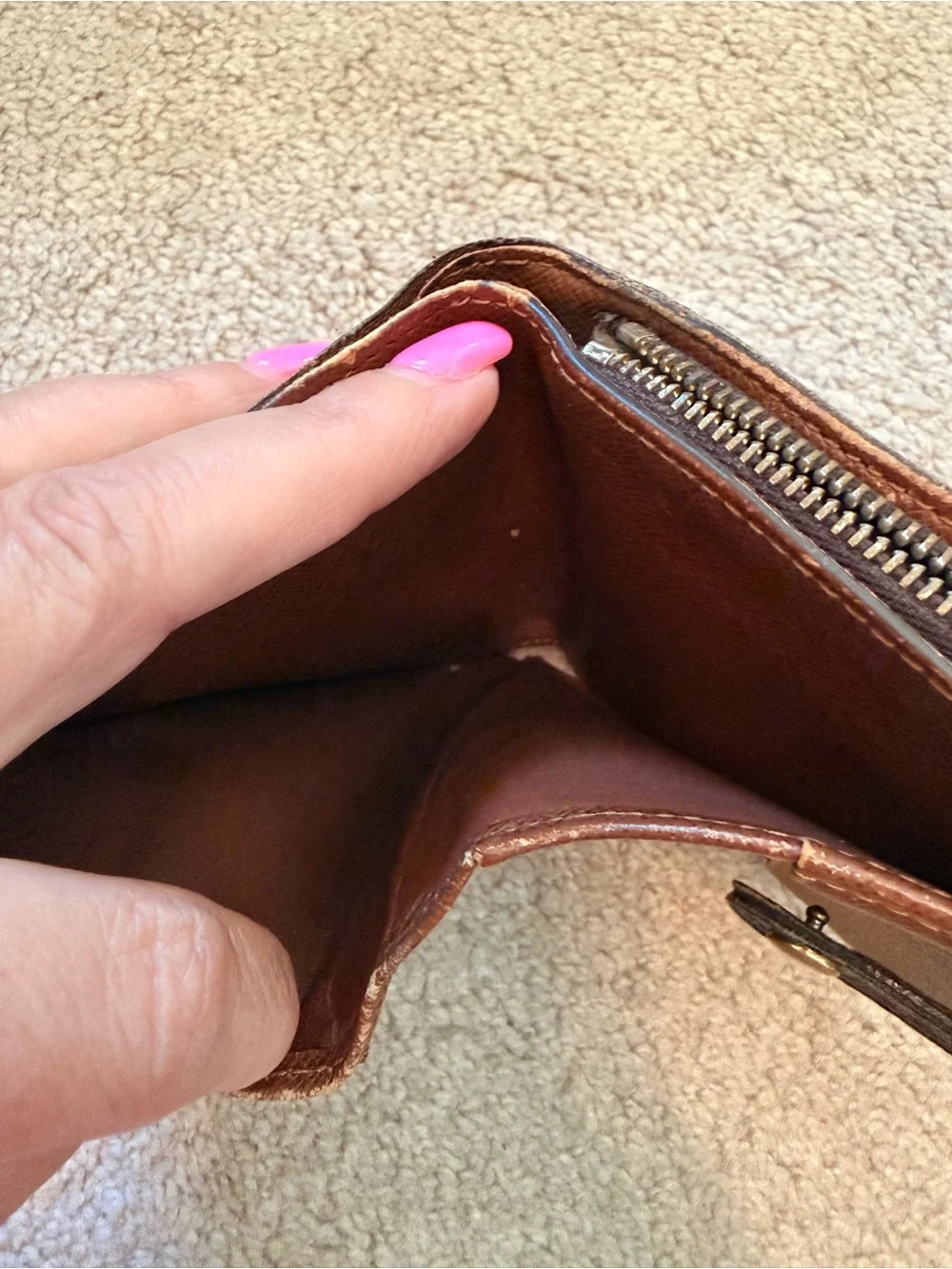 Louis Vuitton Snap & Zip Wallet
